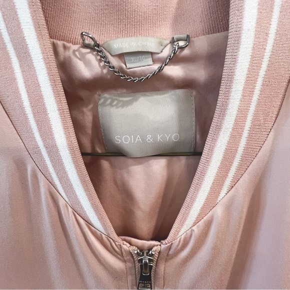 SOIA & Kyo modal ballet pink  jacket - Picture 10 of 10